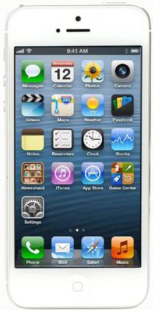 Смартфон Apple iPhone 5 32Gb White & Silver - Ялуторовск