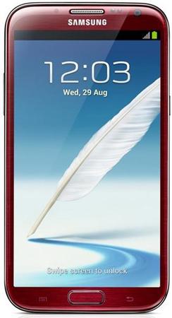 Смартфон Samsung Galaxy Note 2 GT-N7100 Red - Ялуторовск