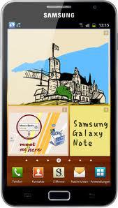 Смартфон Samsung Galaxy Note GT-N7000 Blue - Ялуторовск