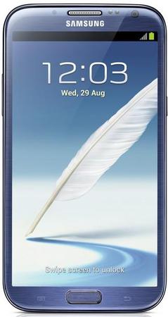 Смартфон Samsung Galaxy Note 2 GT-N7100 Blue - Ялуторовск