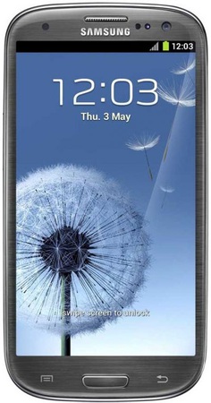 Смартфон Samsung Galaxy S3 GT-I9300 16Gb Titanium grey - Ялуторовск